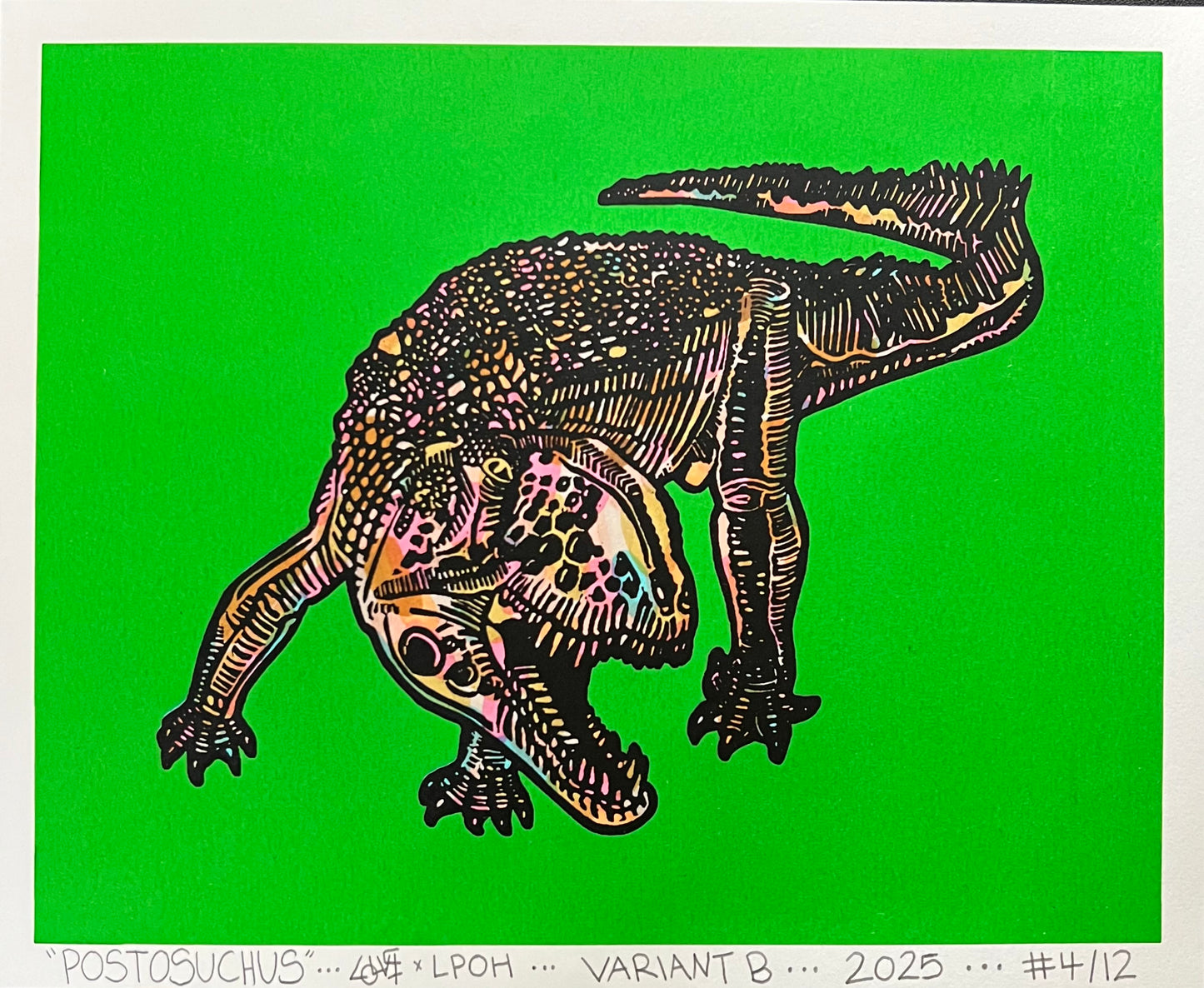 POSTOSUCHUS Screen Print