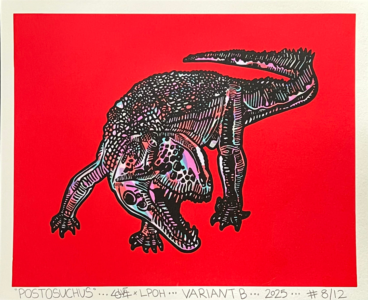 POSTOSUCHUS Screen Print