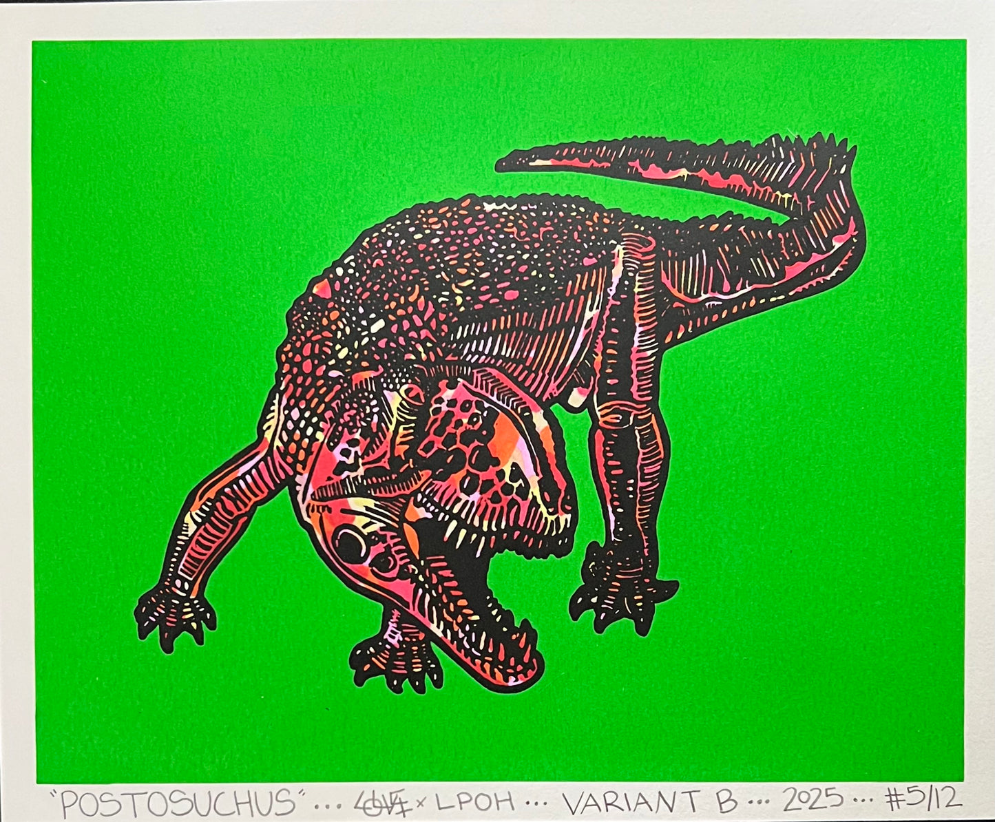 POSTOSUCHUS Screen Print