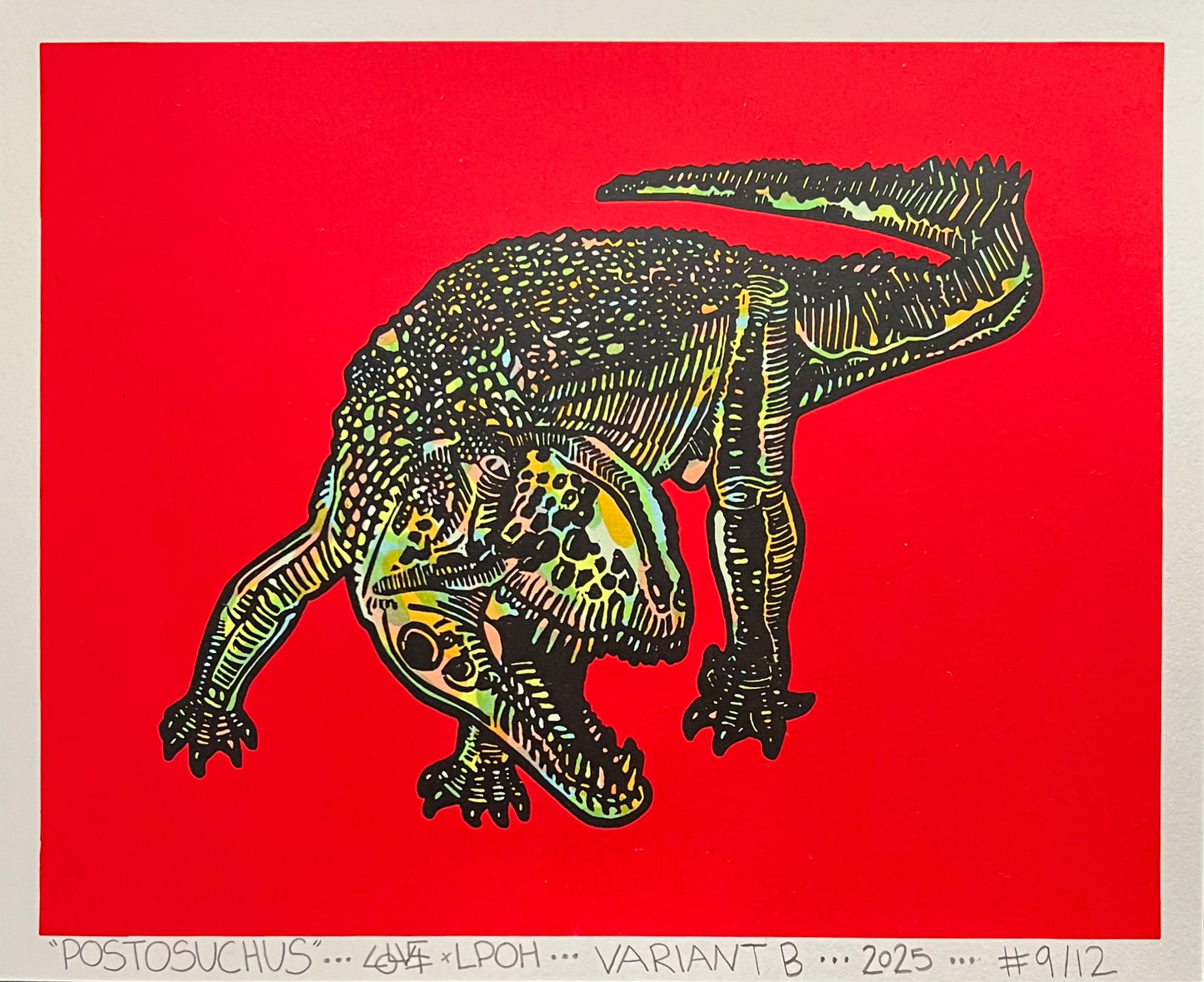 POSTOSUCHUS Screen Print