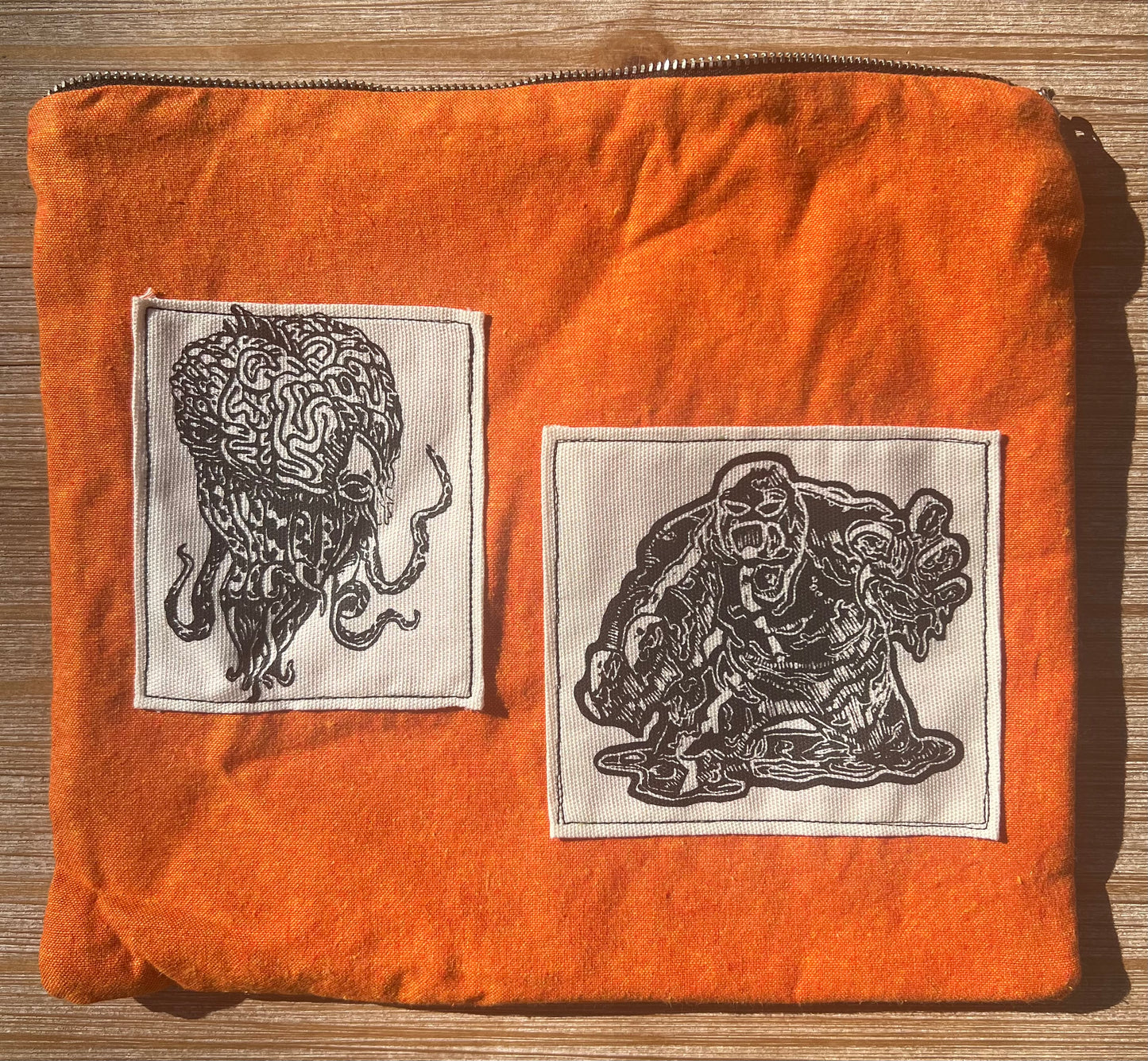 Patchwork Zip Bag