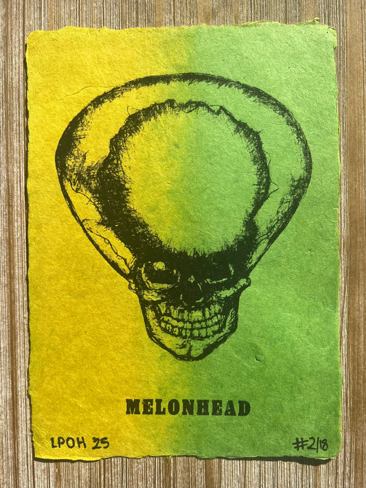 MELONHEAD Screen Print