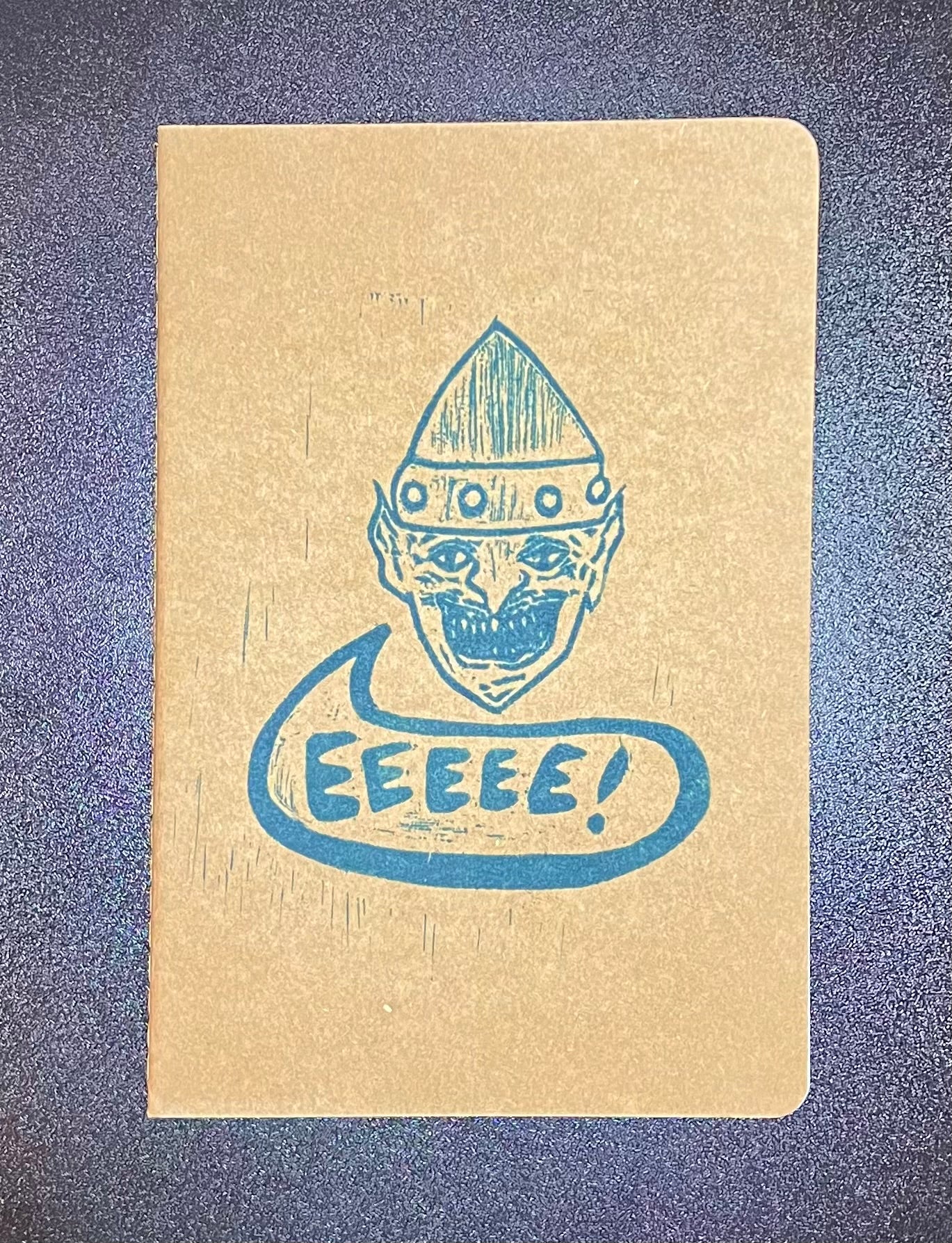 EEEEE! Linocut Notebook/Sketchbook