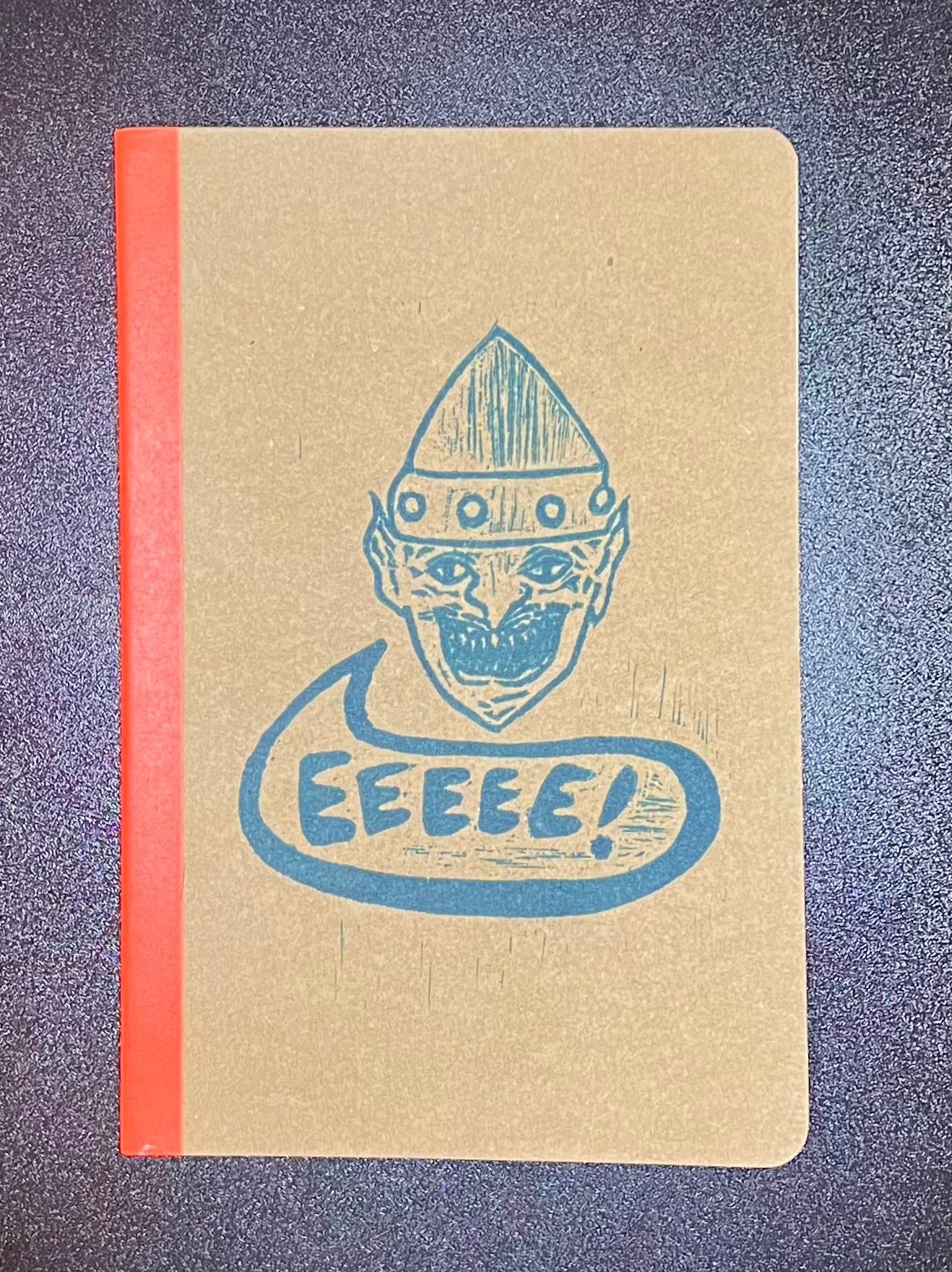 EEEEE! Linocut Notebook/Sketchbook