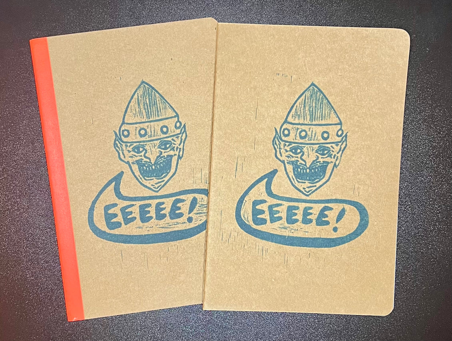 EEEEE! Linocut Notebook/Sketchbook