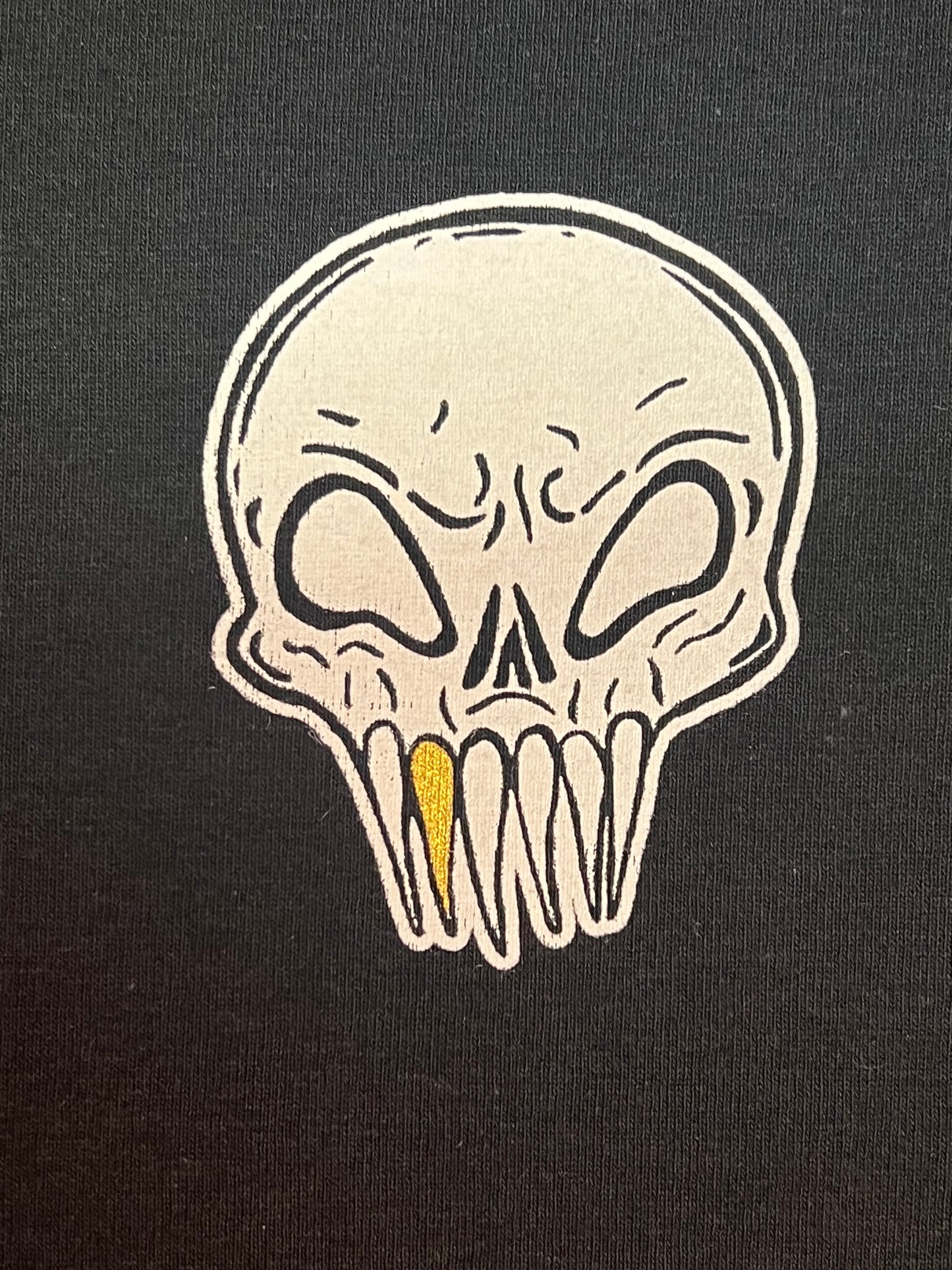 FLEE FIGHT FIREBALL Screen-Printed T-Shirt