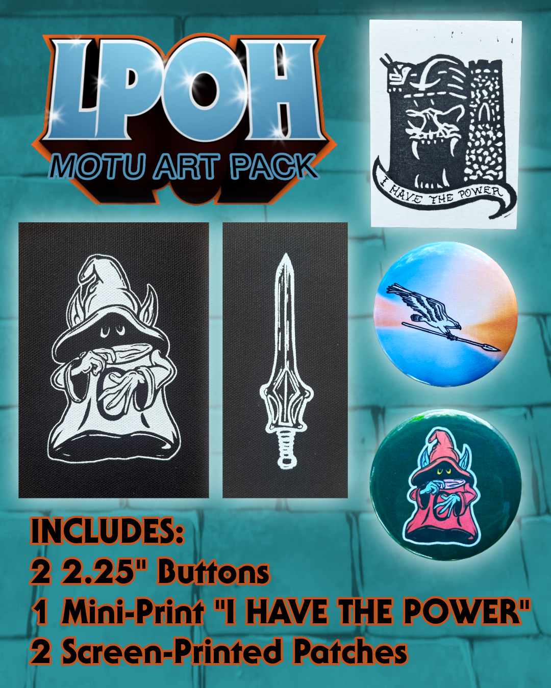 LPOH MOTU ART PACK